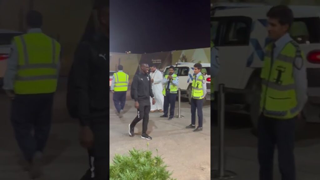 سعود عبدالحميد قبل المغادرة إلى حائل