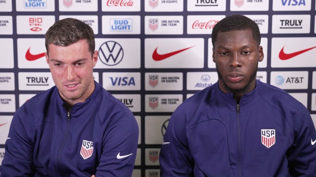 Yunus Musah & Joe Scally  - October Training Camp Press Conference | October 10, 2023
