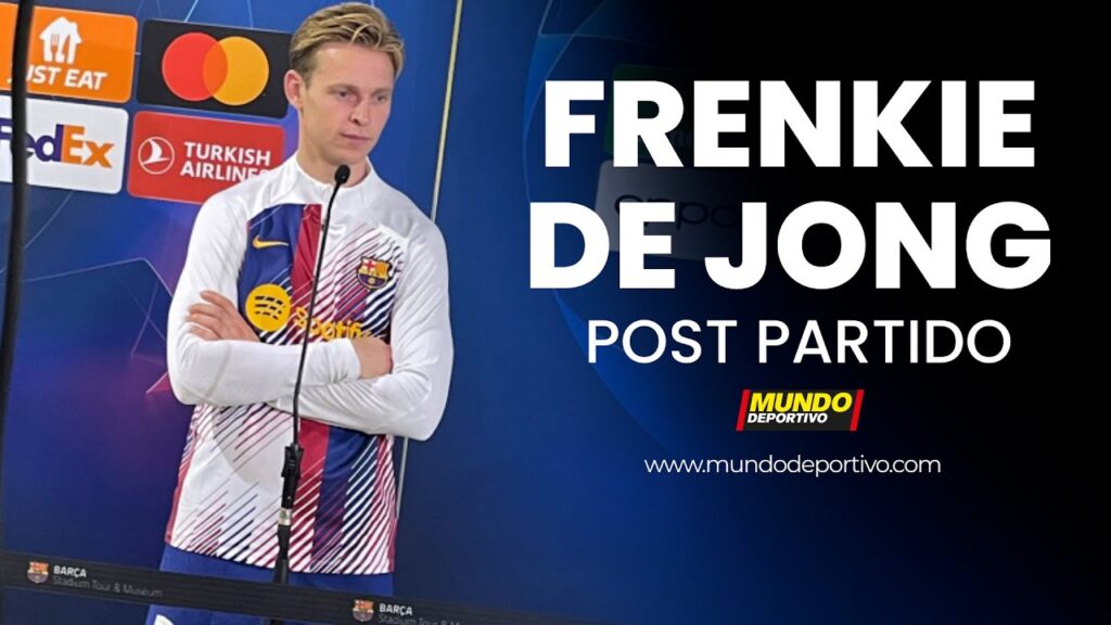 FRENKIE DE JONG: "Sólo es el primer partido. Tenemos que ser humildes"