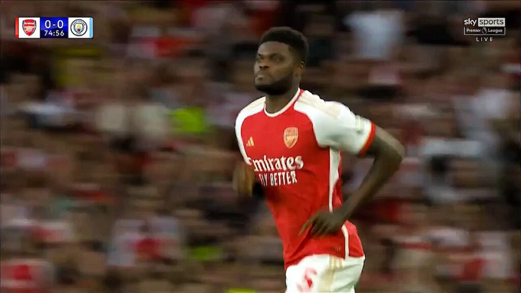 Thomas Partey is Back! He Made an Important Pass Which Led to a Goall vs CIty🔥