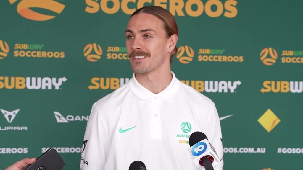 Jackson Irvine | Press Conference | England vs Australia