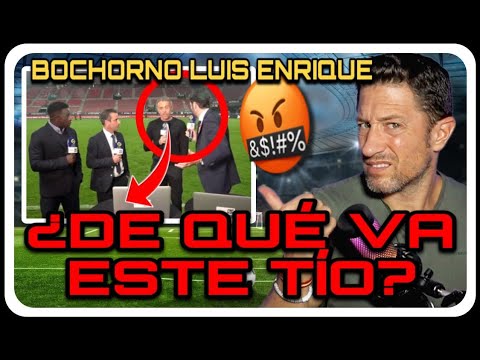 🚨🤬¡EL BOCHORNOSO ESPECTÁCULO DE LUIS ENRIQUE CON LA PRENSA FRANCESA! ¡ES UN TIPO INSOPORTABLE!