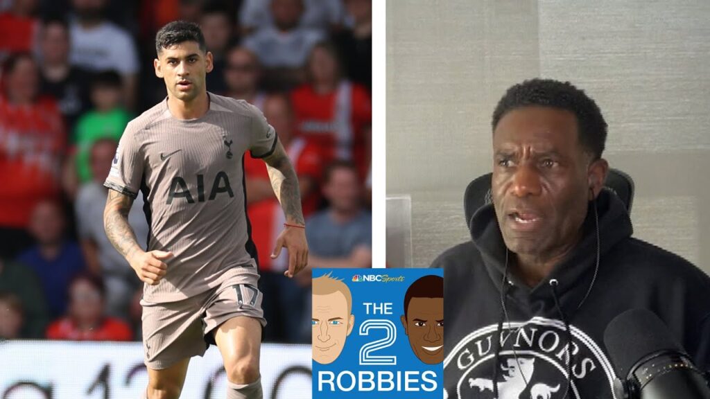 Cristian Romero showcasing poise under Ange Postecoglou | The 2 Robbies Podcast | NBC Sports