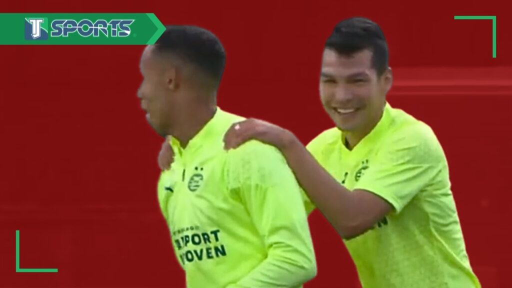 Hirving "Chucky" Lozano y el PSV ENTRENAN para ENFRENTAR al Sevilla en la Champions