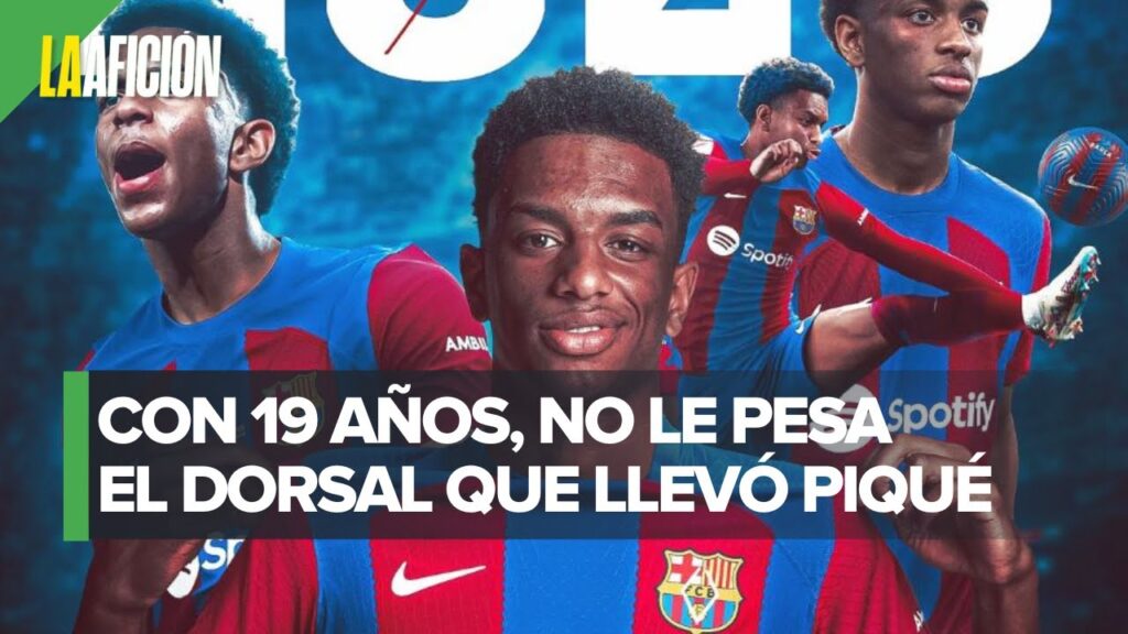 Alejandro Balde renueva con el Barcelona hasta el 2028