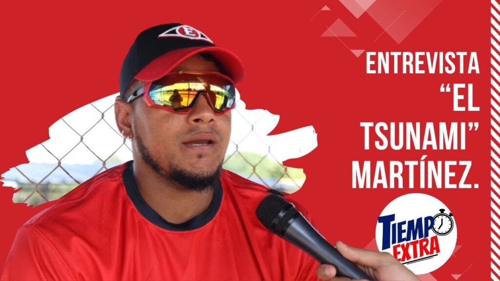 Entrevista a Carlos "Tsunami" Martínez  tras sumarse al Escogido BBC previo a Lidom RD