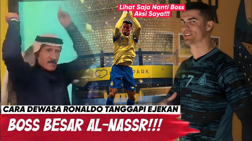 JAWAB KRITIK BOSS BESAR AL-NASSR 🤗 Lihat Cara Dewasa Ronaldo Tanggapi Ejekan Boss Besar Al-Nassr