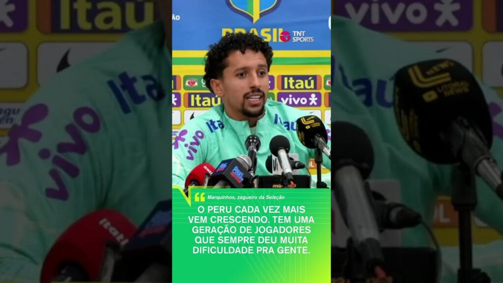O PERU TÁ GIGANTE NOS ÚLTIMOS ANOS! 👀 Marquinhos exaltou o adversário e a 5ª série veio #shorts