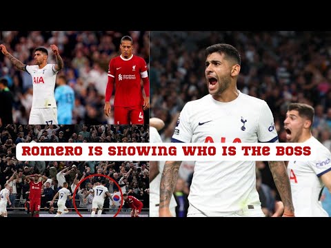 Romero And Tottenham Fans Gone Crazy After Last Min Winner Against Liverpool