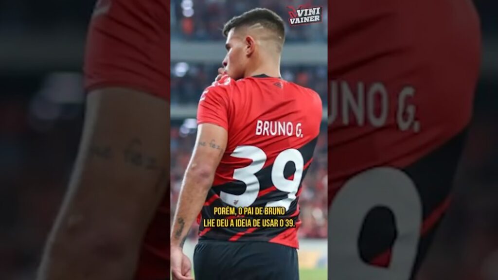 POR QUE BRUNO GUIMARÃES USA A CAMISA 39? #shorts