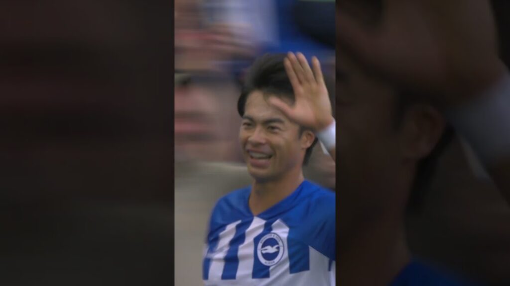 Mitoma Heads Home Second Against Bournemouth #premierleague   #brightonandhovealbion #kaorumitoma