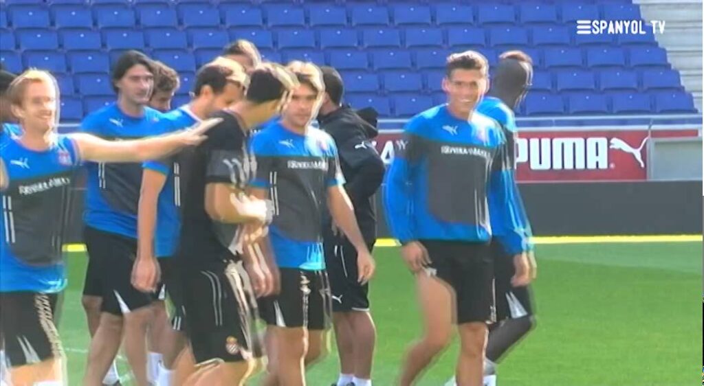 Héctor Moreno, amb l'alta mèdica