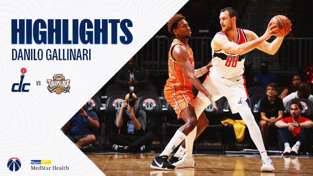 Highlights: Danilo Gallinari scores 15 points in Washington Wizards preseason debut