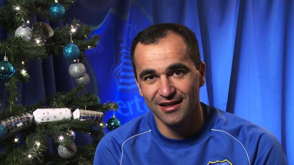 Merry Christmas from Roberto Martinez!