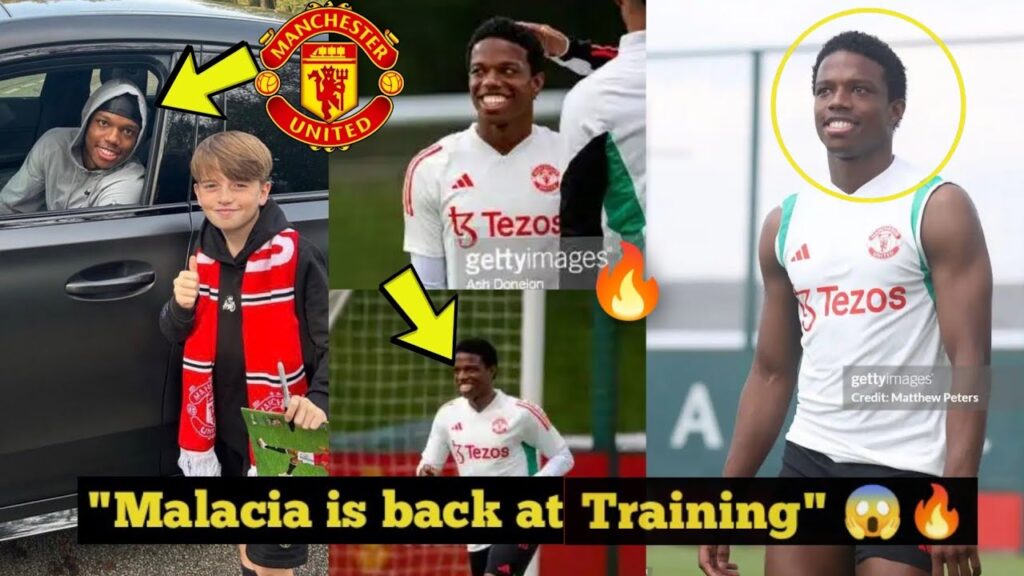 JUST IN! ✅ TYRELL MALACIA IS BACK AT TRAINING!  😱 MANCHESTER UNITED CONFIRMED