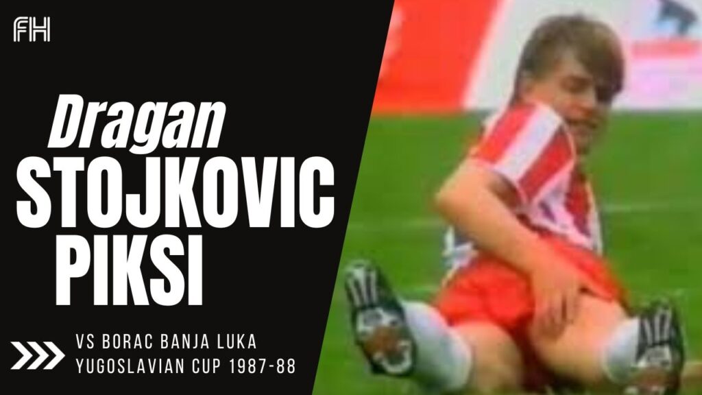 Dragan Stojkovic Piksi ● Skills ● Crvena Zvezda 0-1 Borac Banja Luka ● Yugoslavian Cup 1987-88