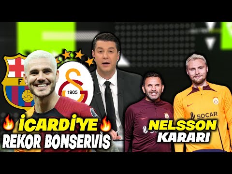 Barcelona İcardi İçin Geliyor !! Rekor Teklif !! l Victor Nelsson Kararı !! l GALATASARAY