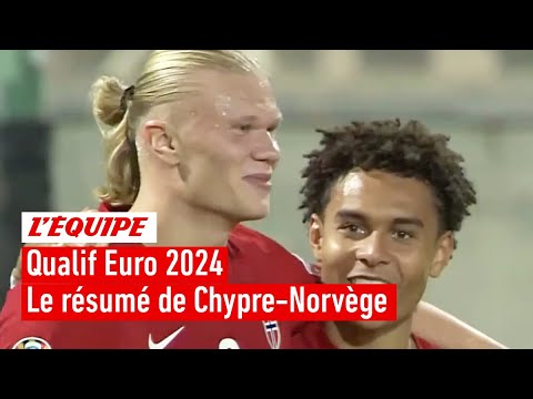 Qualif Euro 2024 - La Norvège de Haaland écrase Chypre