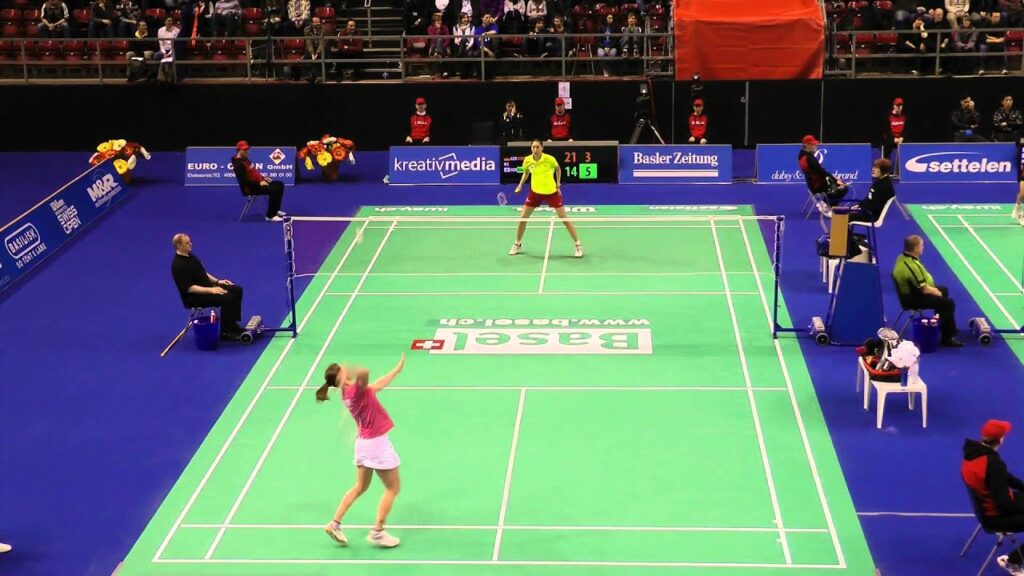 swiss open 2011 Quater Final Juliane Schenk vs Moon Hi Kim Swiss Open 20111