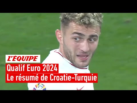 Qualif Euro 2024 - La Turquie fait tomber la Croatie