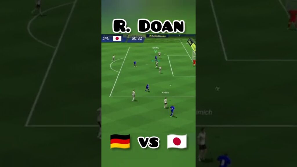 R. Doan Jerman 🇩🇪 vs 🇯🇵 Jepang #shorts