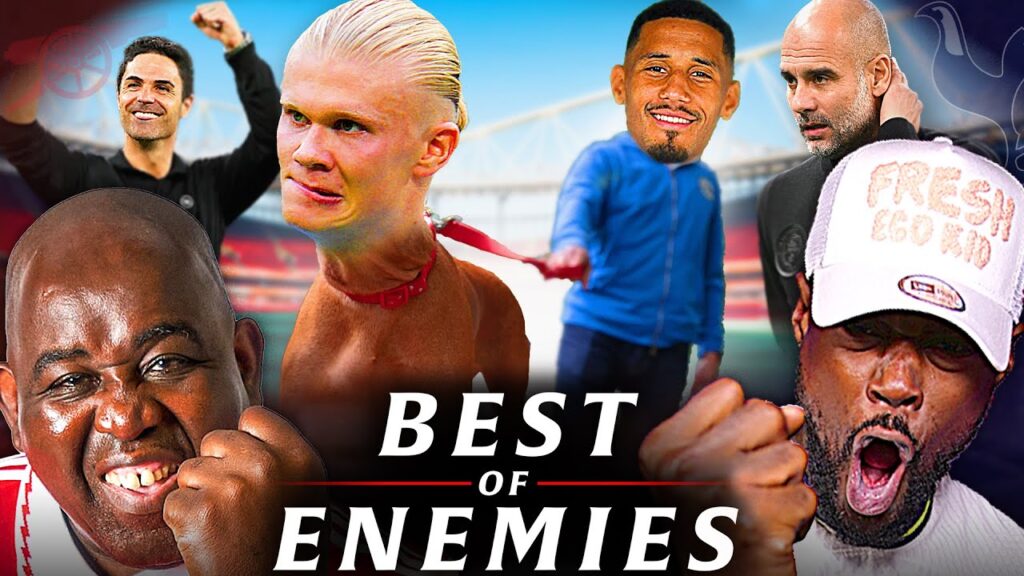 Saliba SILENCES Haaland! | Best of Enemies @ExpressionsOozing