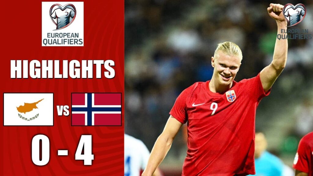 Cyprus vs Norway 0-4 Highlights Goals | Euro 2024 Qualifiers