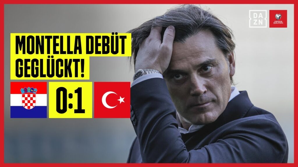 Salih Özcan mit Traumpass für Türkei-Sieg: Kroatien - Türkei | European Qualifiers | DAZN