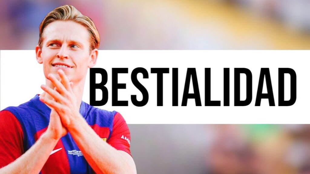 FRENKIE DE JONG está en un NIVEL BESTIAL