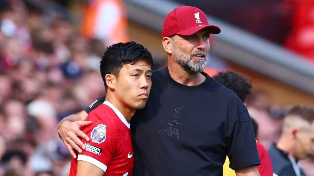 Jurgen Klopp explains Wataru Endo's limited 91-minute Liverpool appearance.