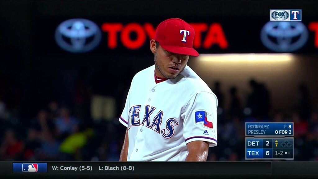 Texas Rangers- Ricardo Rodriguez's Major League Debut