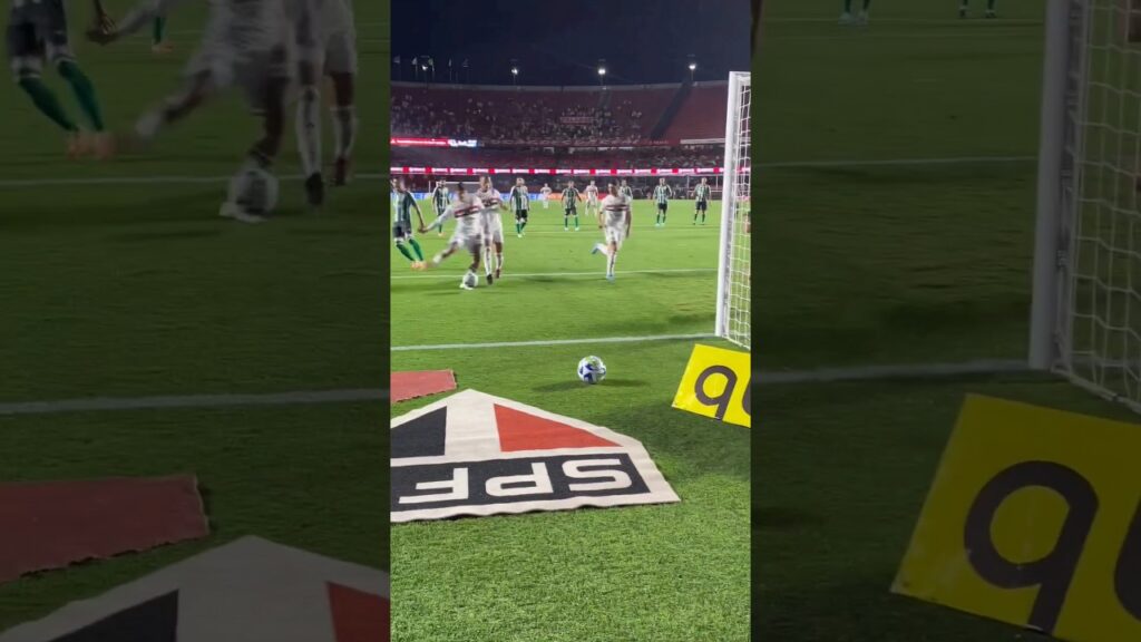 ⚽ GOL DO SÃO PAULO!!! ALAN FRANCO ABRE O PLACAR CONTRA O CORITIBA! #shorts #futebol