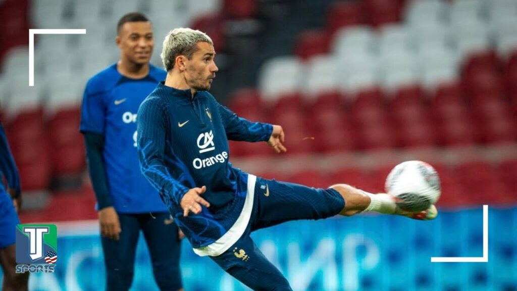 WATCH: Kylian Mbappé, Antoine Griezmann and the France PREPARE to face the Netherlands