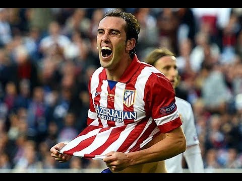 Diego Godin First and Last Goals for Atletico Madrid