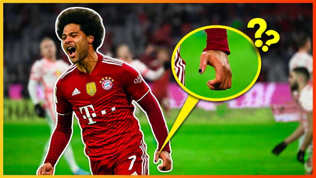 The Reason Why Serge Gnabry Plays Wearing Black Nail Polish