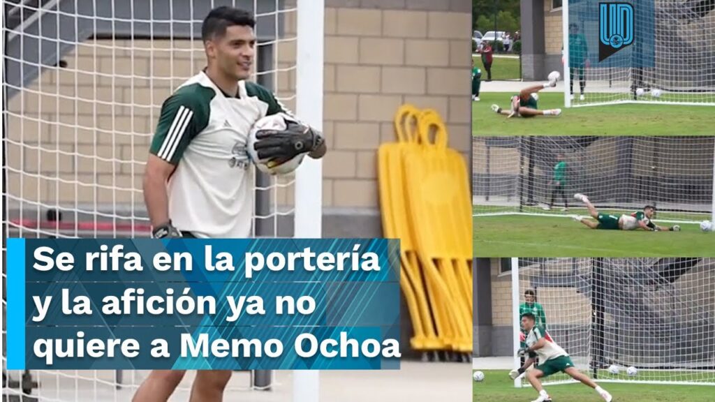 🧤Raúl Jiménez se rifa de portero y aficionados ya lo piden como titular en la Selección Mexicana🇲🇽