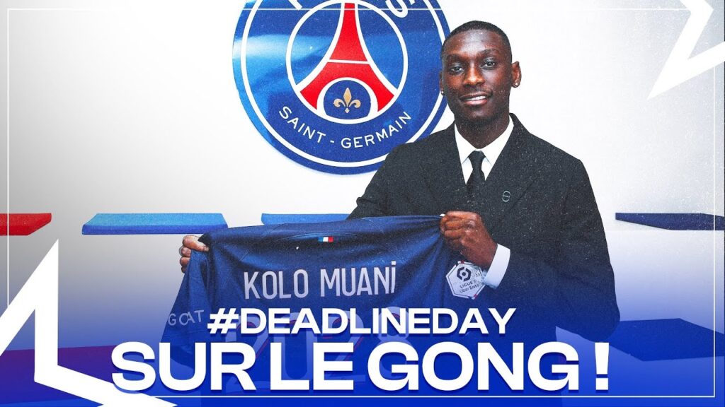 Le PSG signe Randal Kolo Muani sur le gong ! | #DeadlineDay