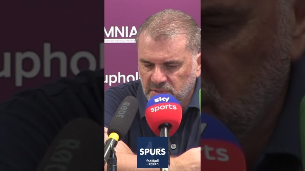 Ange Postecoglou Explains Why Tottenham Signed Brennan Johnson 👀 #Shorts