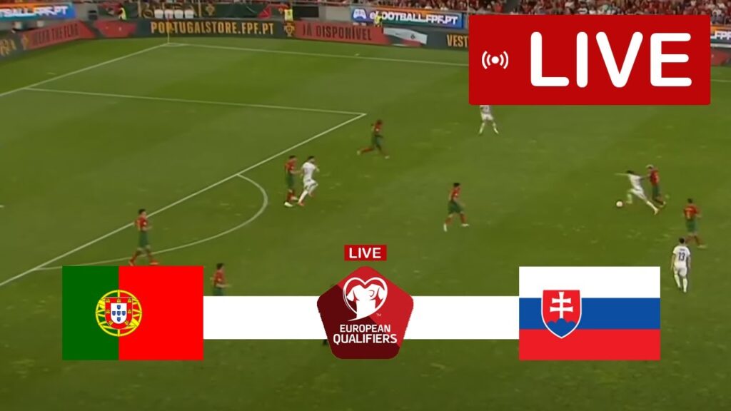Portugal vs Slovakia LIVE | UEFA Euro 2024 Qualifiers | Match LIVE Today!