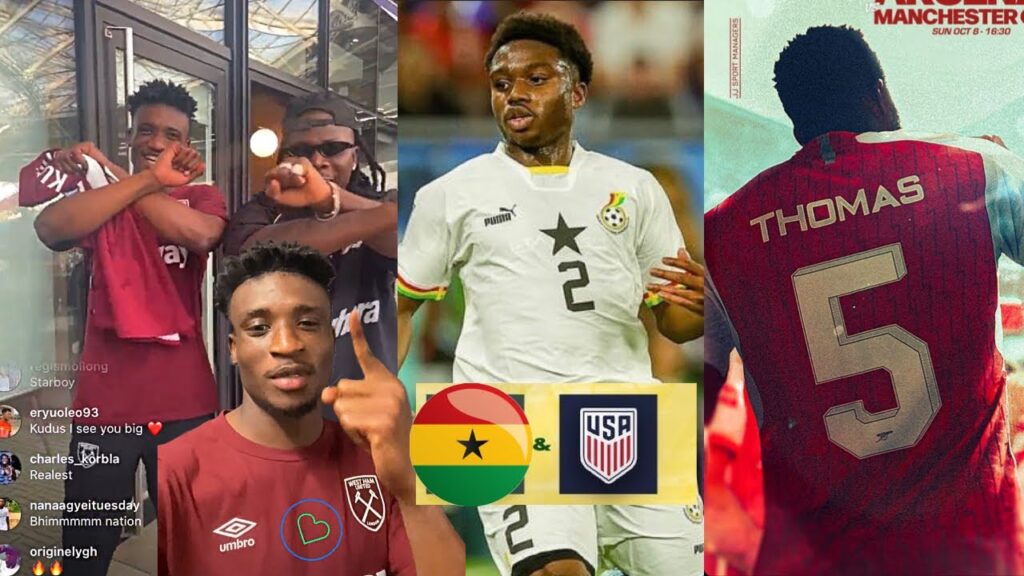 USA Vs Ghana Tariq Lamptey Injured, New Black Stars Boy🔥, Mohammed Kudus X Stonebwoy🇬🇭🙌, Partey