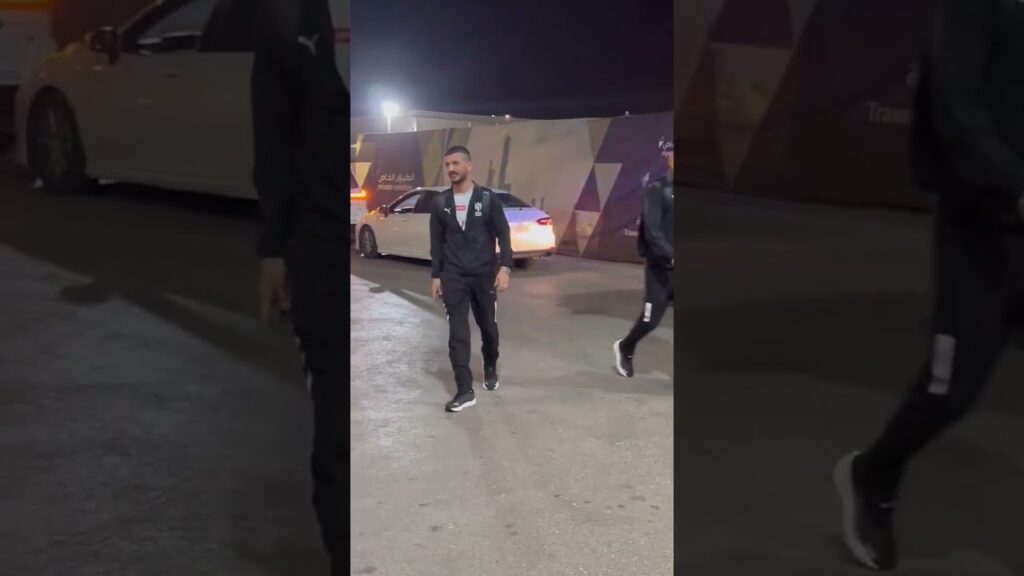 عبدالإله المالكي يغادر مع البعثة إلى حائل