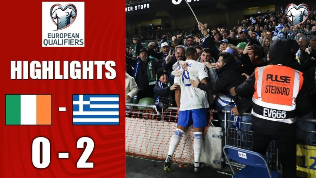 Ireland vs Greece 0-2 Highlights | UEFA Euro 2024 Qualifiers Ireland vs Greece 0-2 Highlights | UEFA Euro 2024 Qualifiers