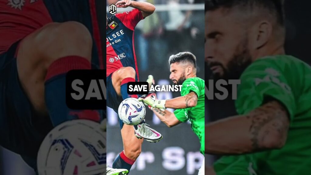 Olivier Giroud Officially Became A Goalkeeper 😱🔥 #football #soccer #shorts