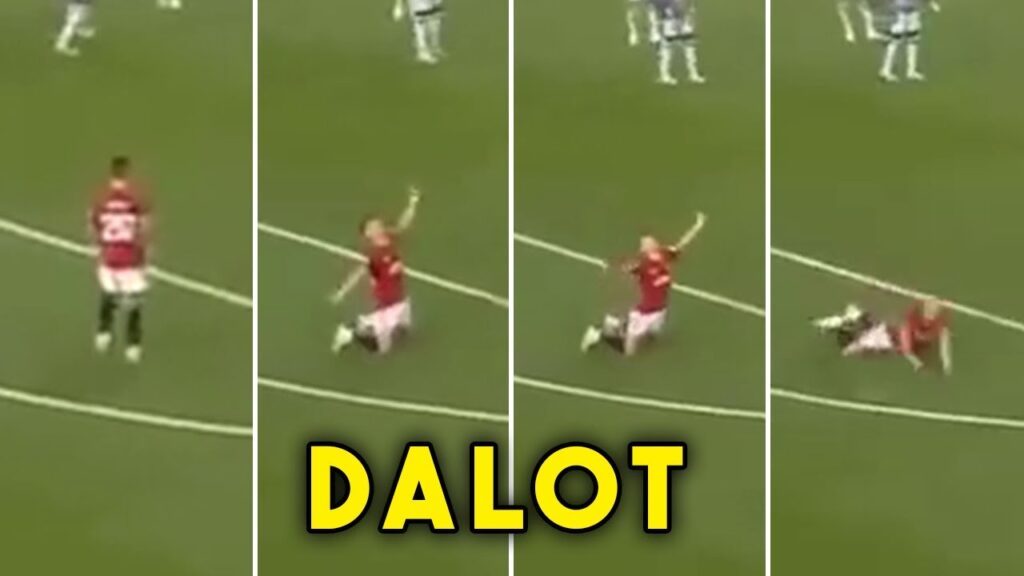 🤯 Diogo Dalot Crazy Reaction on Mctominay Last Minute Goal vs Brentford | Man United Plug