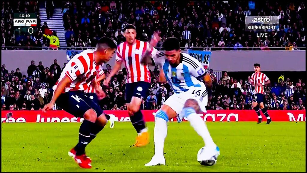 ENZO was INSANE vs Paraguay !