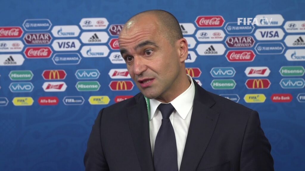Roberto MARTINEZ – Belgium - Final Draw Reaction