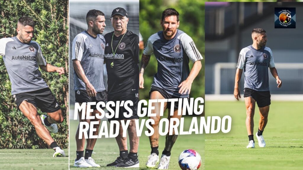 Messi’s Reaction when Jordi Alba joins training session of Inter Miami