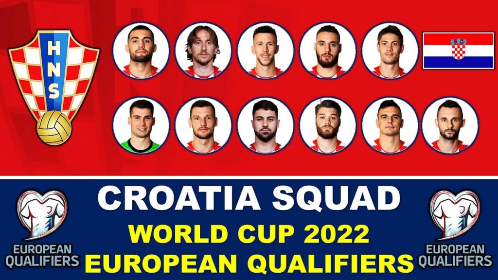 Croatia Squad - FIFA World Cup 2022 Qualification - European Qualifiers October Match