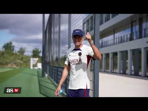 Vean a Luis Enrique en estado puro en su primeros entrenamientos con el PSG | (Sección) | AS América