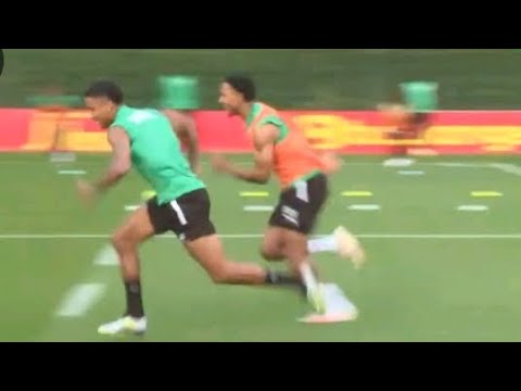 Regardez la complicité entre Ismail Jakobs et Abdou Diallo à l’entraînement